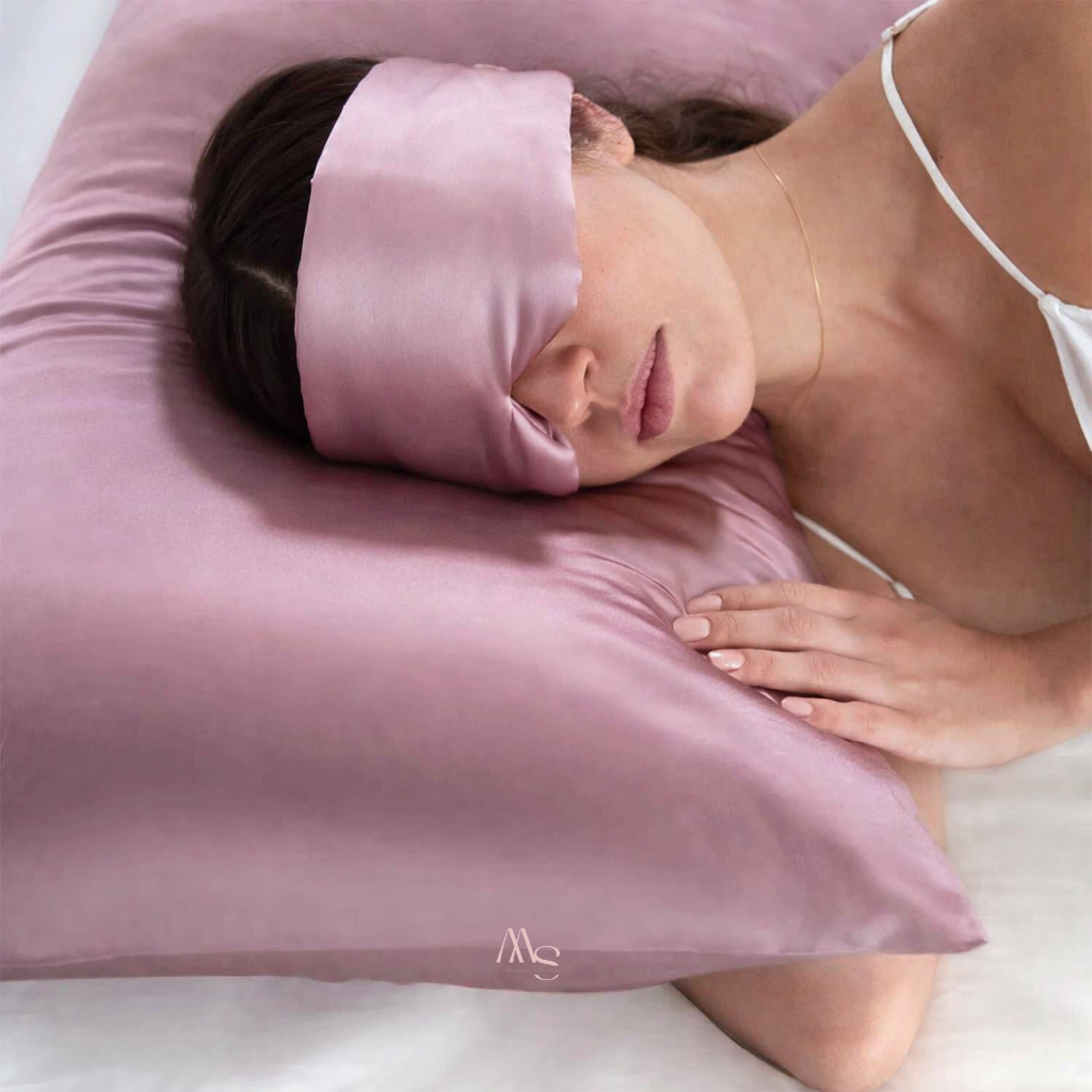 Taie d’oreiller en soie de mûrier