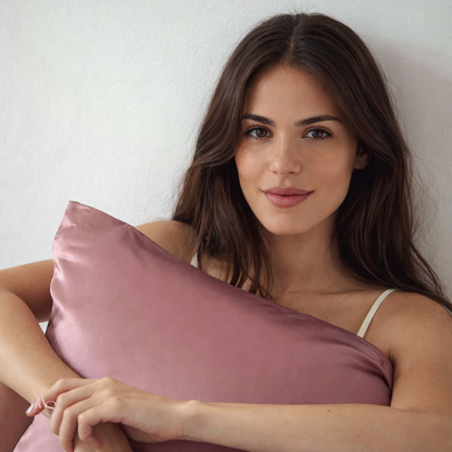 Taie d’oreiller en soie de mûrier