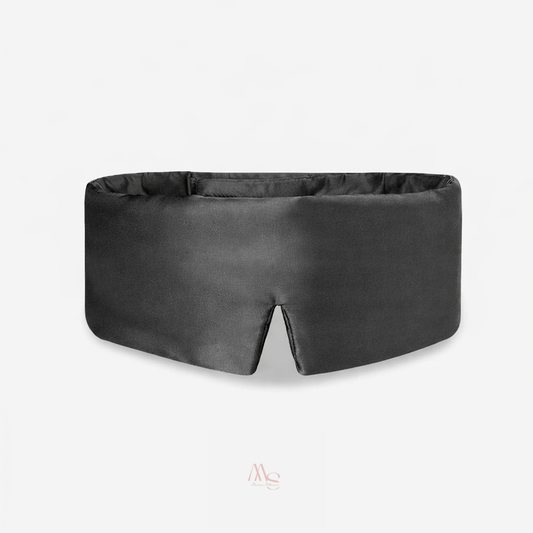 Masque de nuit en soie de mûrier